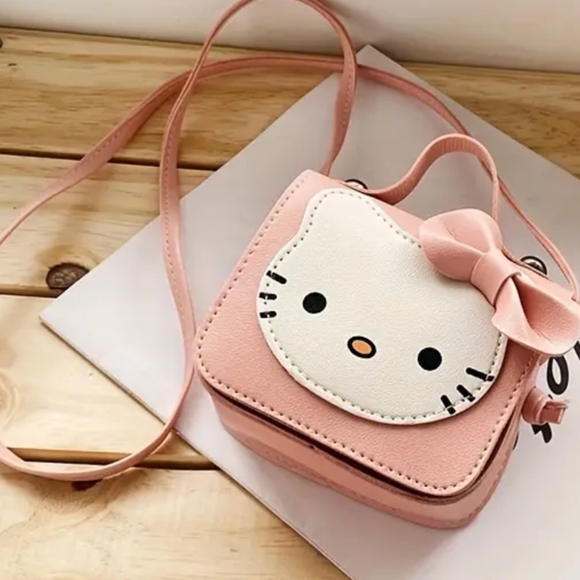 BRAND NEW!! Hello Kitty Kids Mini Purses - Red, Pink, Yellow, Green, Black - Picture 8 of 8